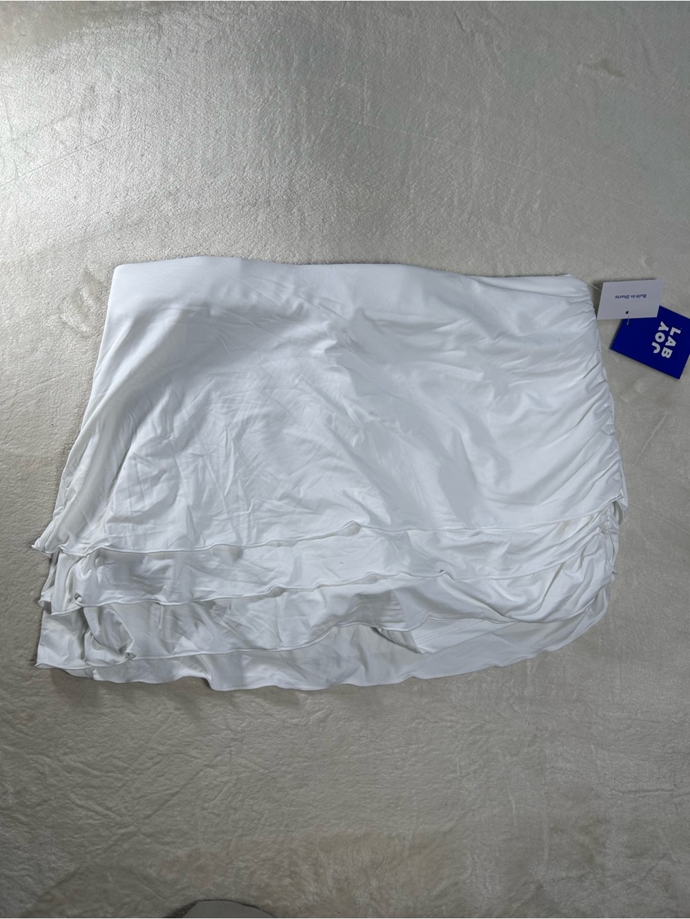 NWT Sz XL White Game Day Layered Athletic Skort Skirt, JoyLab, Athleisure Active - Picture 4 of 11